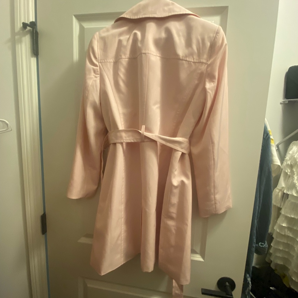 Kate Spade pastel pink lightweight trench jacket new with tags size M